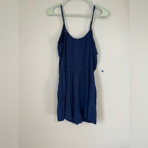 Navy blue romper